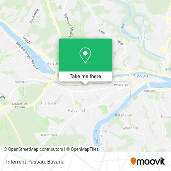 Карта Interrent Passau