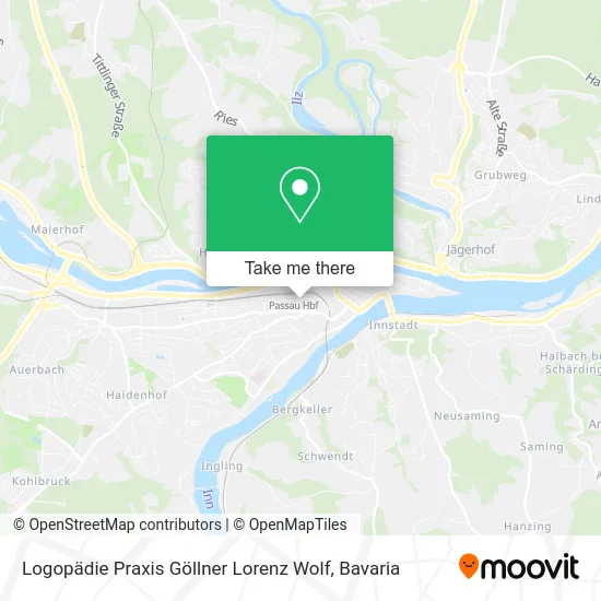 Карта Logopädie Praxis Göllner Lorenz Wolf