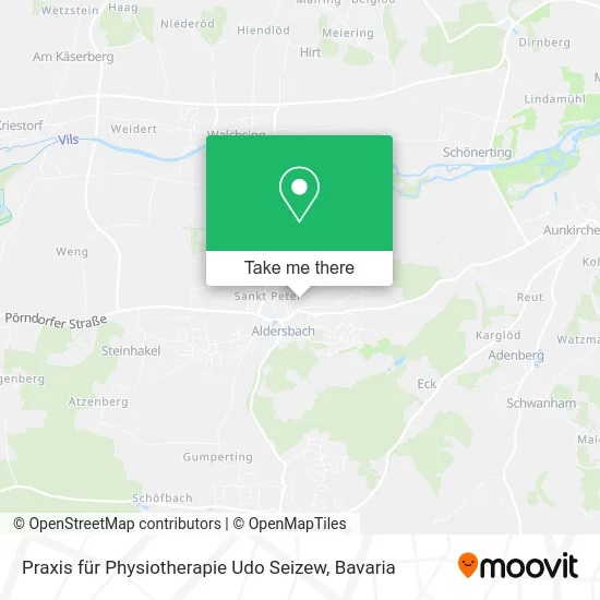 Карта Praxis für Physiotherapie Udo Seizew