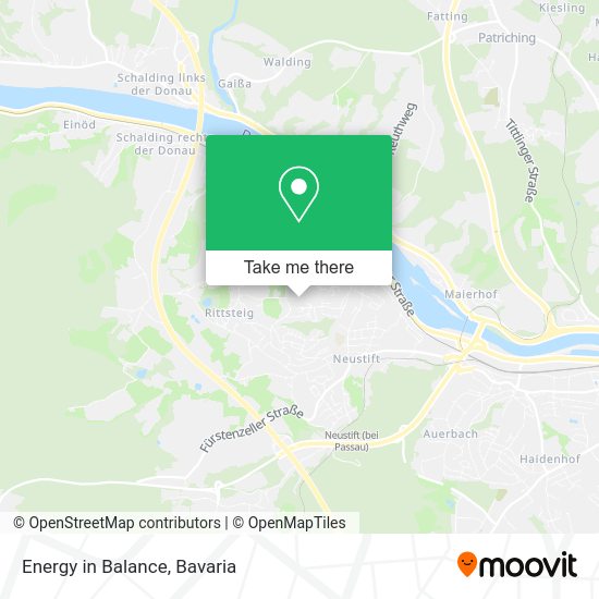 Карта Energy in Balance