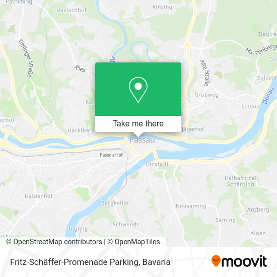 Карта Fritz-Schäffer-Promenade Parking