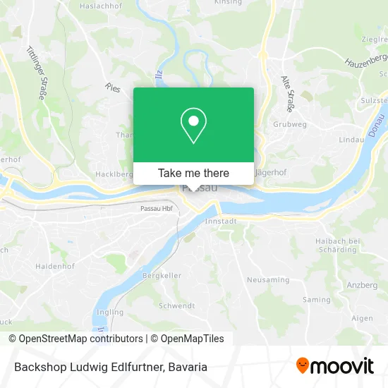 Backshop Ludwig Edlfurtner map