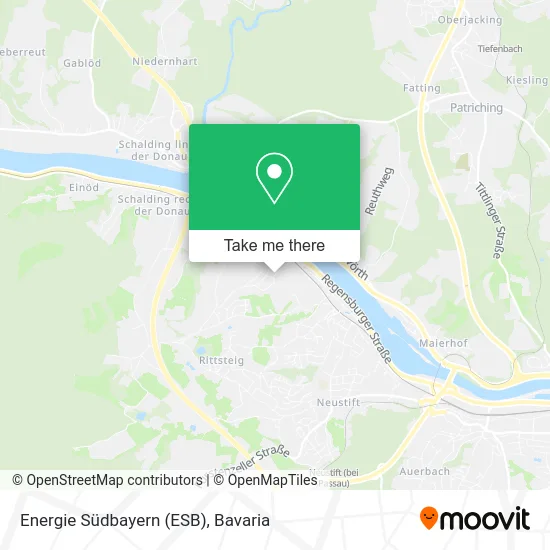 Карта Energie Südbayern (ESB)