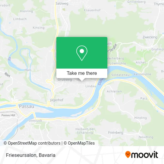 Карта Frieseursalon