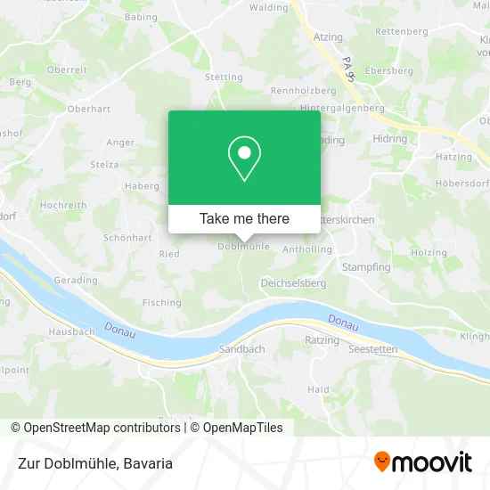 Карта Zur Doblmühle