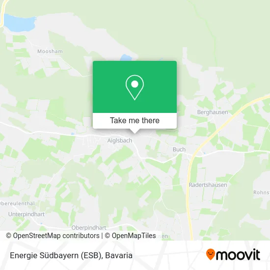 Карта Energie Südbayern (ESB)
