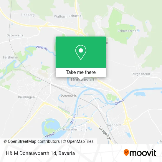 Карта H& M Donauwoerth 1d