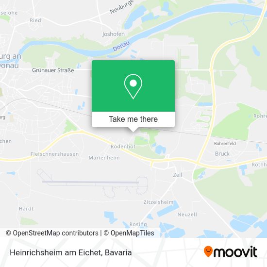Карта Heinrichsheim am Eichet