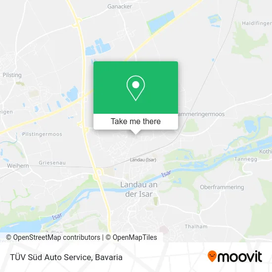 Карта TÜV Süd Auto Service
