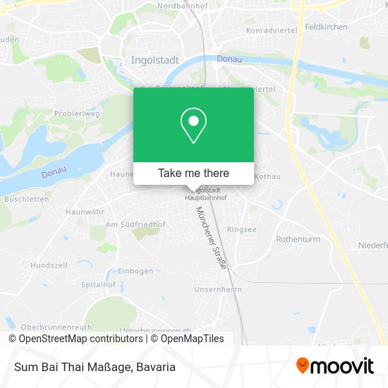Карта Sum Bai Thai Maßage