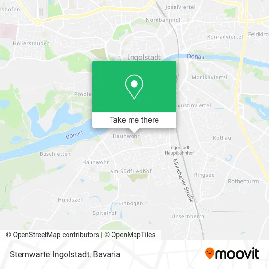 Карта Sternwarte Ingolstadt