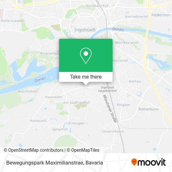 Карта Bewegungspark Maximilianstrae