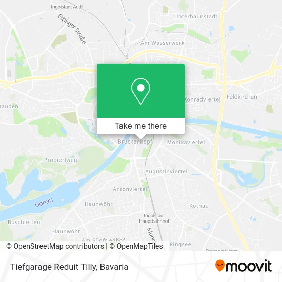 Карта Tiefgarage Reduit Tilly