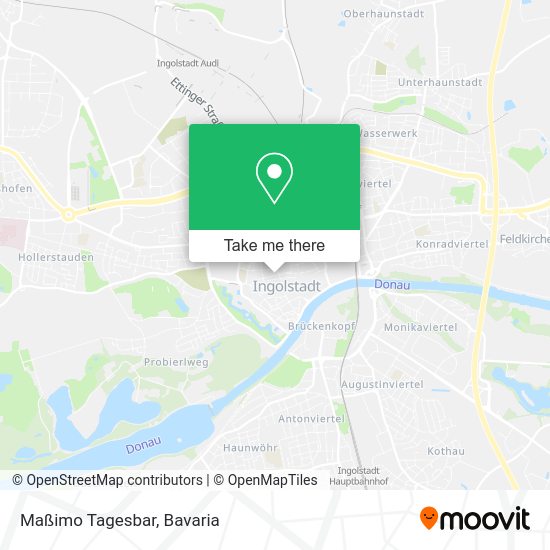 Карта Maßimo Tagesbar