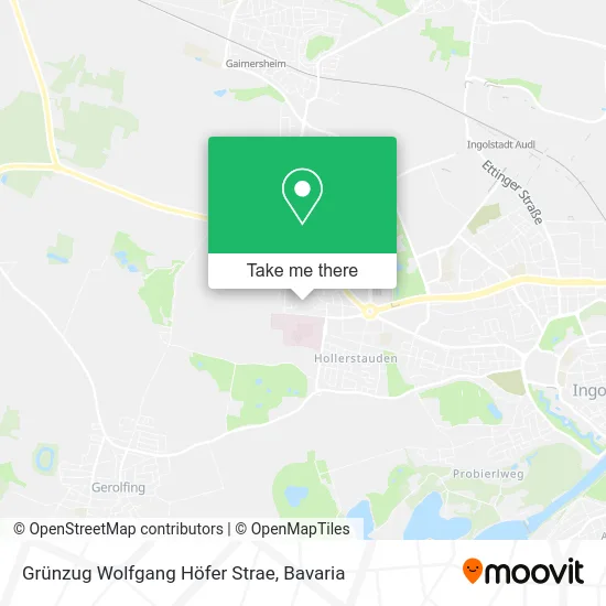 Grünzug Wolfgang Höfer Strae map