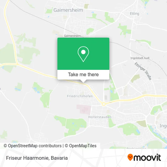 Карта Friseur Haarmonie