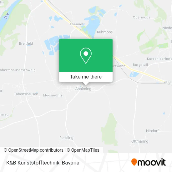 K&B Kunststofftechnik map