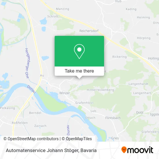 Карта Automatenservice Johann Stöger