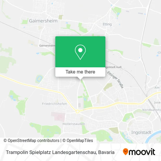 Карта Trampolin Spielplatz Landesgartenschau
