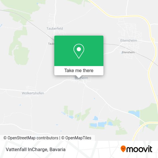 Карта Vattenfall InCharge