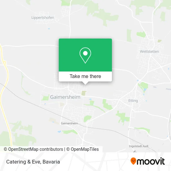 Карта Catering & Eve