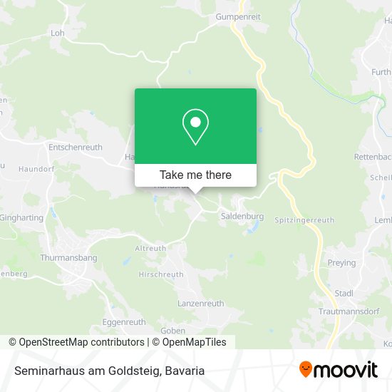 Карта Seminarhaus am Goldsteig