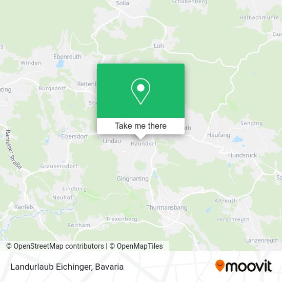 Карта Landurlaub Eichinger