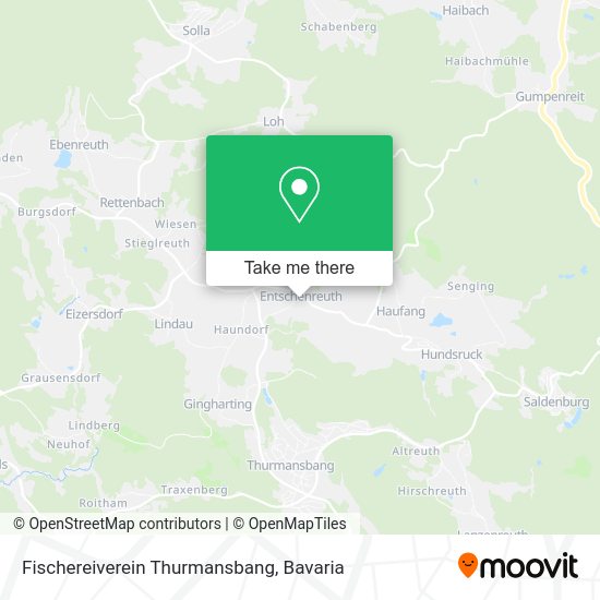 Карта Fischereiverein Thurmansbang