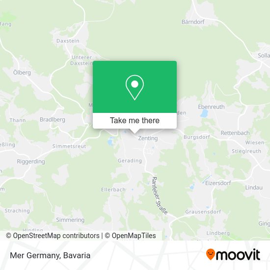 Карта Mer Germany