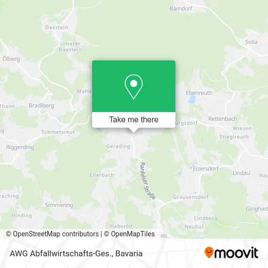 Карта AWG Abfallwirtschafts-Ges.