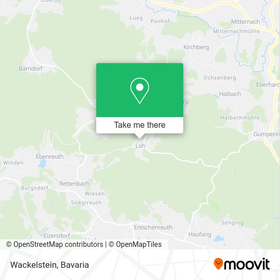 Карта Wackelstein