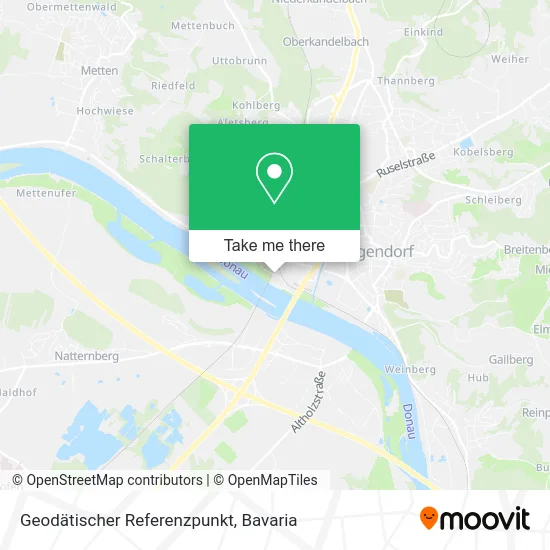 Карта Geodätischer Referenzpunkt