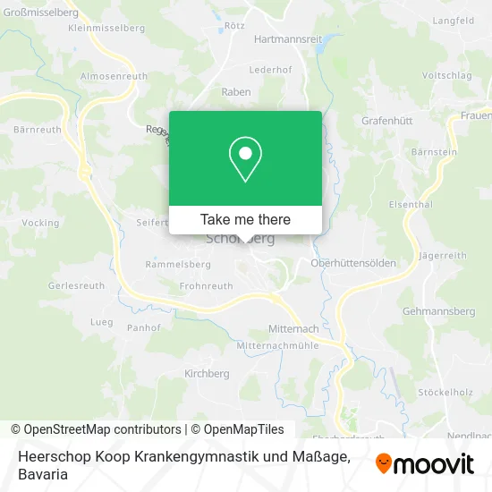 Карта Heerschop Koop Krankengymnastik und Maßage