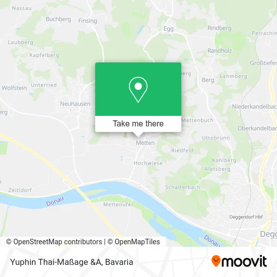 Карта Yuphin Thai-Maßage &A