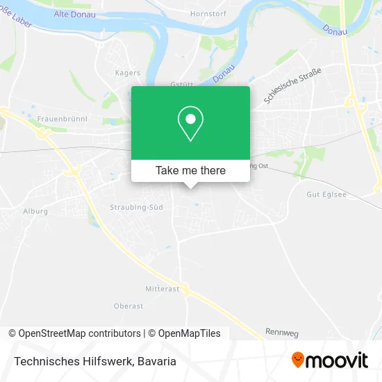 Карта Technisches Hilfswerk