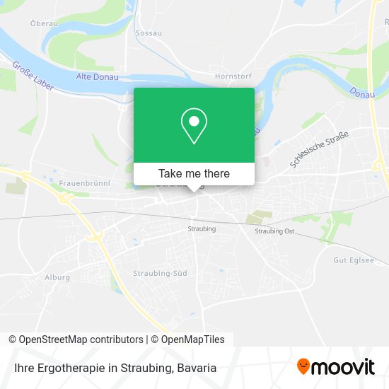 Карта Ihre Ergotherapie in Straubing