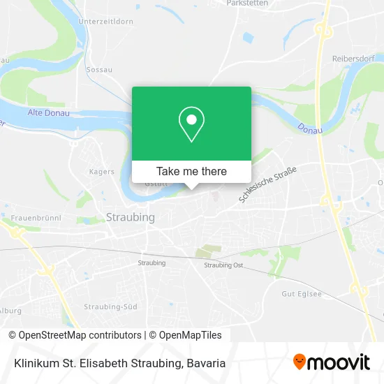 Карта Klinikum St. Elisabeth Straubing