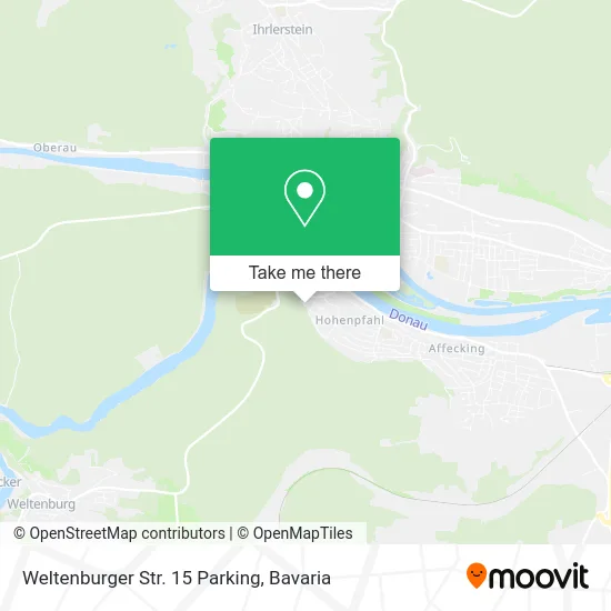 Карта Weltenburger Str. 15 Parking