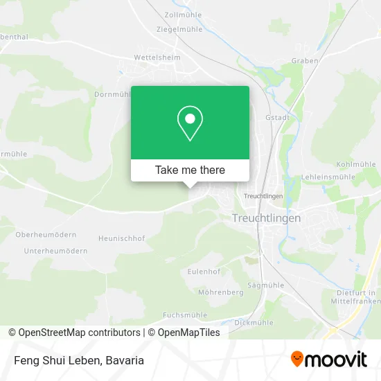 Карта Feng Shui Leben