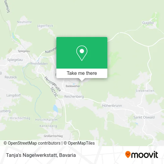 Карта Tanja's Nagelwerkstatt