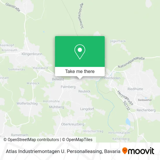 Карта Atlas Industriemontagen U. Personalleasing