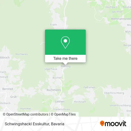 Карта Schwingshackl Esskultur