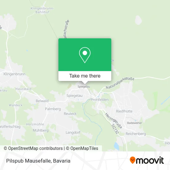 Карта Pilspub Mausefalle