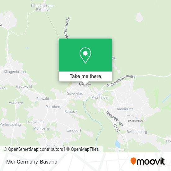 Карта Mer Germany
