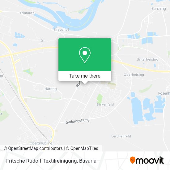 Карта Fritsche Rudolf Textilreinigung