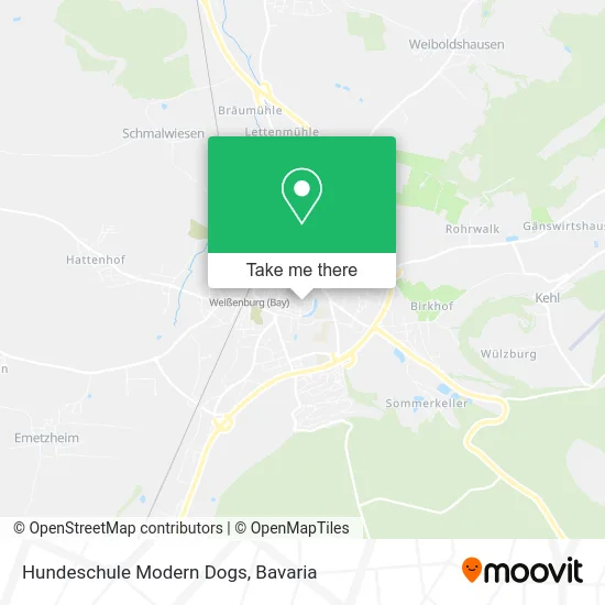 Карта Hundeschule Modern Dogs