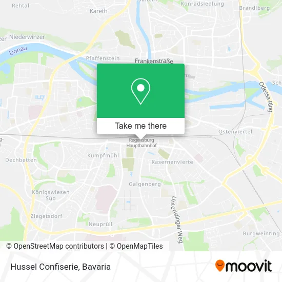 Карта Hussel Confiserie