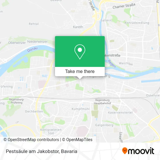 Карта Pestsäule am Jakobstor