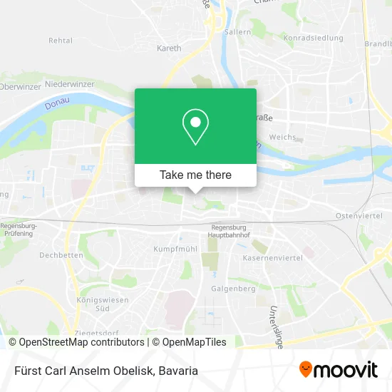 Карта Fürst Carl Anselm Obelisk