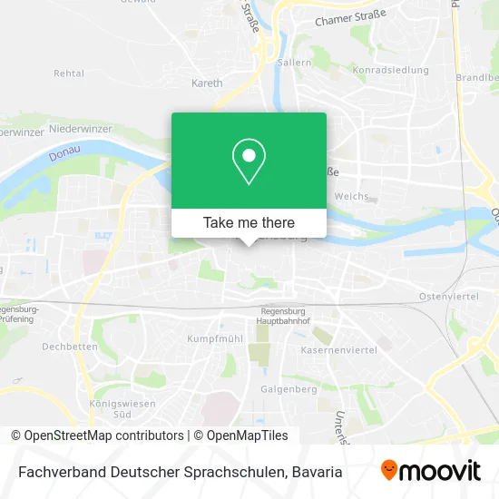 Карта Fachverband Deutscher Sprachschulen